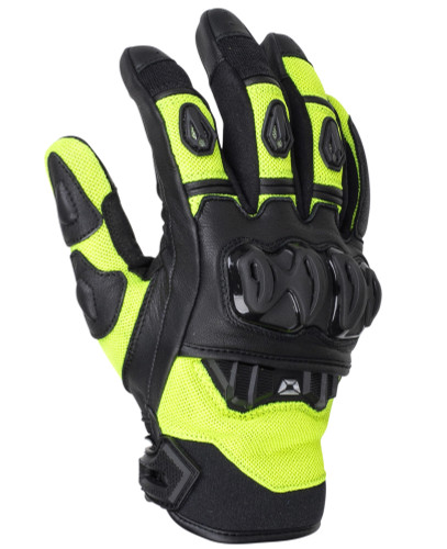 Cortech Hyper-Flo Air Mens Leather/Textile Motorcycle Gloves