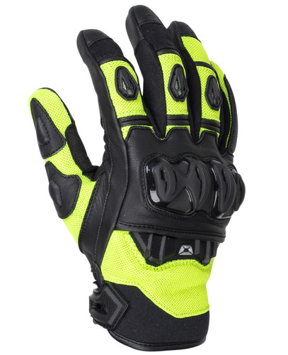 Cortech Hyper-Flo Air Mens Leather/Textile Motorcycle Gloves
