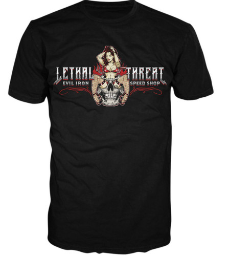 Lethal Threat Evil Iron Mens Short Sleeve T-Shirt
