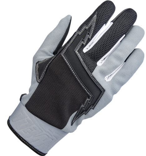 Biltwell Baja Mens Leather/Textile Motorcycle Gloves