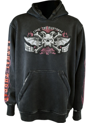 Lethal Threat Livin' the Nightmare Mens Pullover Hoody