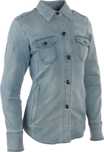 Speed & Strength Speed Society Womens Armored Motorcycle Riding Shirt