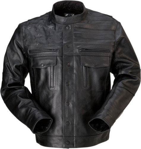 Z1R Deagle Mens Leather Motorcycle Jacket