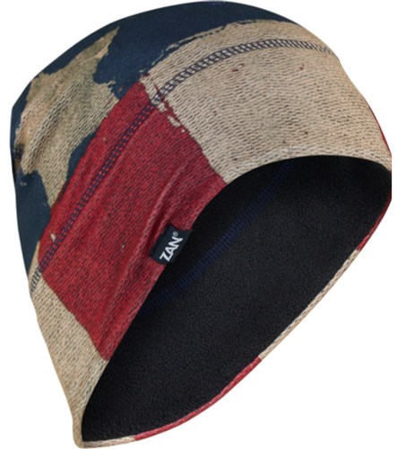 Zan Headgear Sportflex Fleece Lined Helmet Liner/Beanie