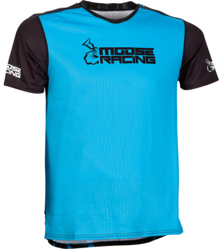 Moose MTB Mens Short Sleeve Mountain Bike Jersey