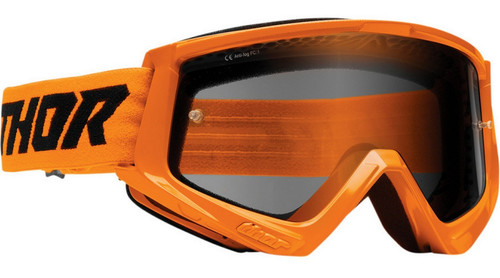 Thor Combat Racer Sand MX Offroad Goggles w/Smoke Lens