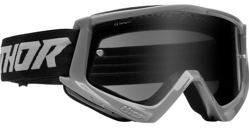 Thor Combat Racer Sand MX Offroad Goggles w/Smoke Lens