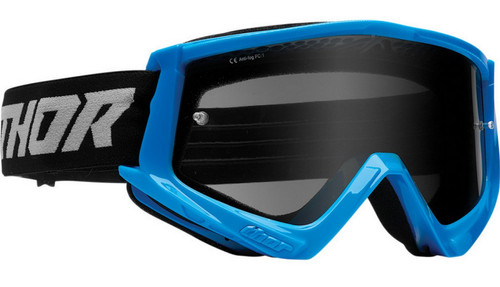 Thor Combat Racer Sand MX Offroad Goggles w/Smoke Lens