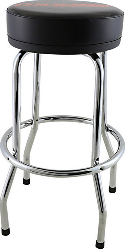 Moose Racing Logo Bar Stool w/Chrome Legs