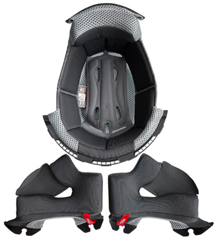 Castle X CX100 Helmet Replacement Cheek Pad & Liner Set