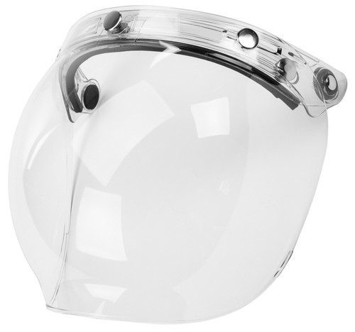 GMAX Universal 3-Snap Helmet Flip-Up Bubble Visor