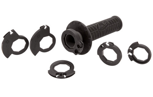 Motion Pro Dirt Control V2 Black Lock-On Handlebar Grips (01-2818)