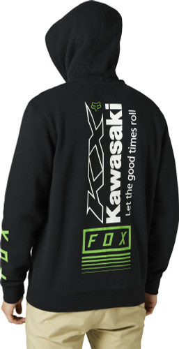 Fox Racing Kawasaki Mens Zip Up Hoody