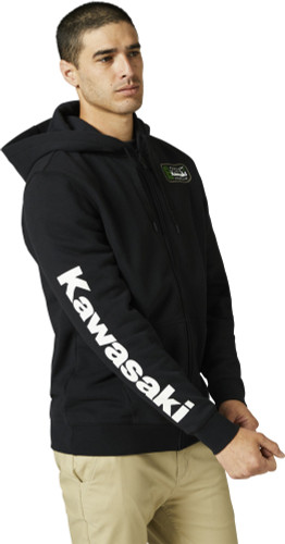Fox Racing Kawasaki Mens Zip Up Hoody