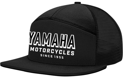 Licensed Yamaha Moto Camper Flat Bill Snapback Hat