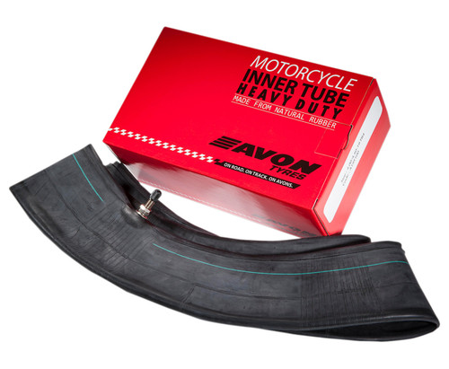 Avon Heavy Duty Natural Rubber Inner Tire Tube 3.50-18/4.00-18 TR4 (712215)