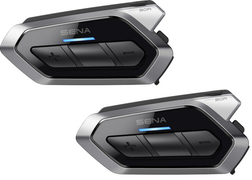 SENA 50R Bluetooth Communication with Mesh Intercom Dual Pack
