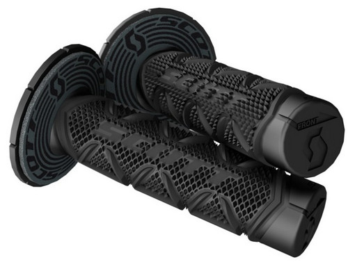 Scott Diamond Offroad Black Grips w/Donuts (219626-0001)