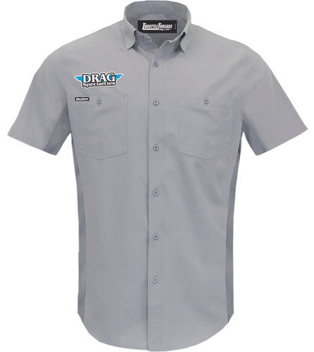 Throttle Threads Drag Specialties Vented Mens Uniform Shirt