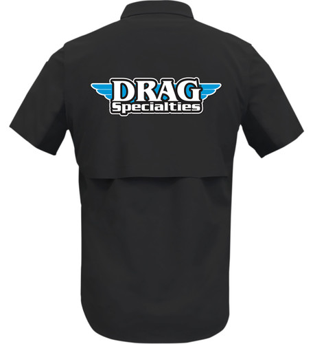 Throttle Threads Drag Specialties Vented Mens Uniform Shirt