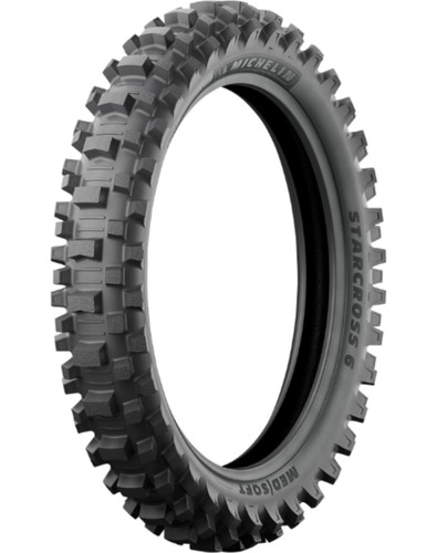 Michelin Starcross 6 Medium-Soft Rear Tire 120/80-19 (51903)