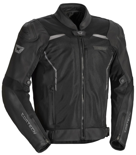 Cortech Vader Mens Leather Motorcycle Jacket