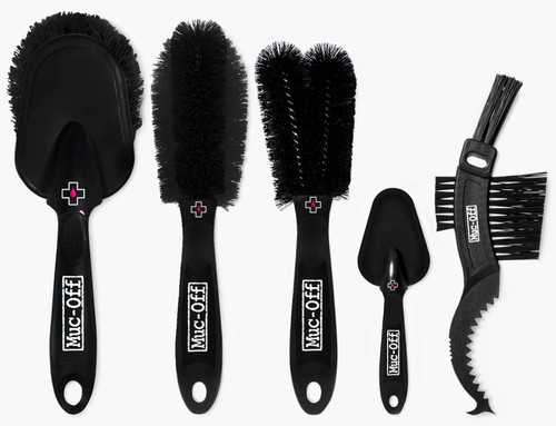 Muc-Off 5x Premium Detailing & Cleaning Brush Kit (5-pc) (206)