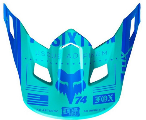 Fox Racing V2 Union LE Youth Helmet Replacement Visor/Peak