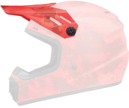Z1R Rise Camo 2 Youth Helmet Replacement Visor/Peak