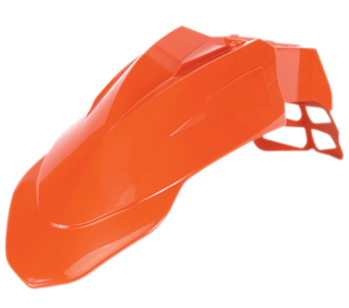 Acerbis Universal Supermoto Orange Plastic Front Fender (2040390237)