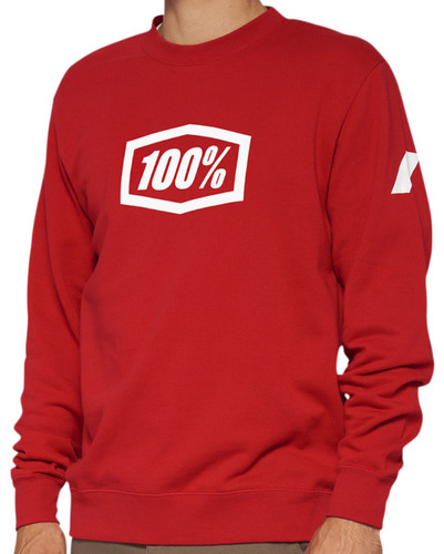 100% Icon Mens Pullover Sweatshirt