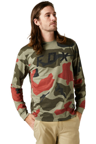Fox Racing BNKR Tech Mens Long Sleeve T-Shirt