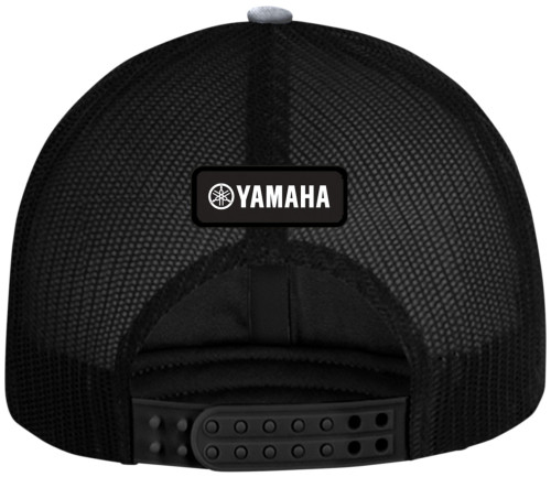 Licensed Yamaha Logo Curved Bill Snapback Hat