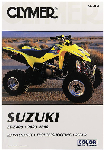 Clymer Repair/Service Manual '03-08 Suzuki LT-Z400 Quadsport (CM2702)