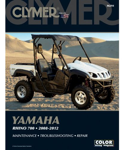 Clymer Repair/Service Manual '08-12 Yamaha Rhino 700 (CM291)