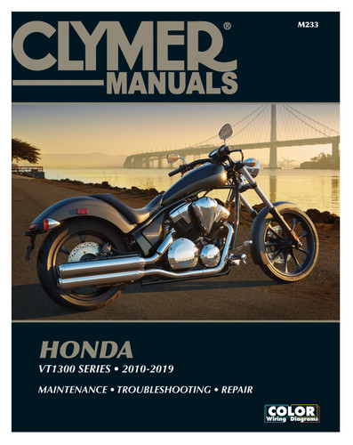 Clymer Repair/Service Manual '10-19 Honda VT1300 Series (CM233)