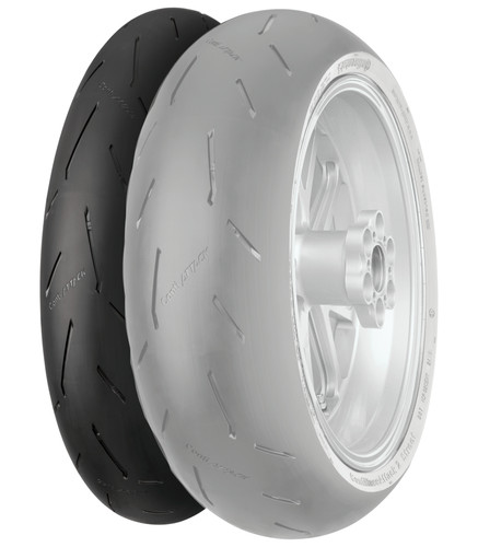 Continental ContiRaceAttack 2 Street Front Tire 120/70ZR17 (02446500000)