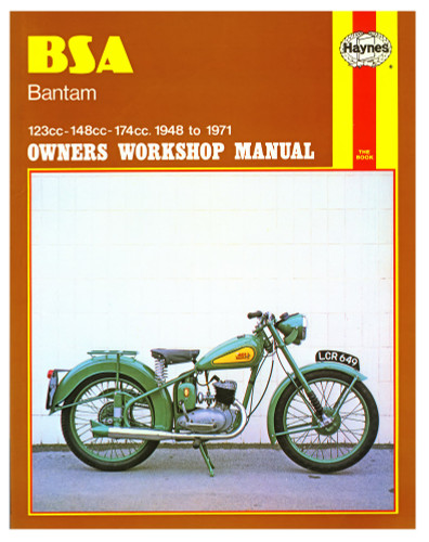 Haynes Repair/Service Manual '48-71 BSA Bantam 123cc-174cc (M117)