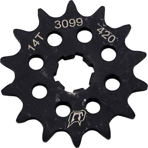 Driven Lightweight 420 Steel Front Sprocket 14 Tooth (3099-420-14T)