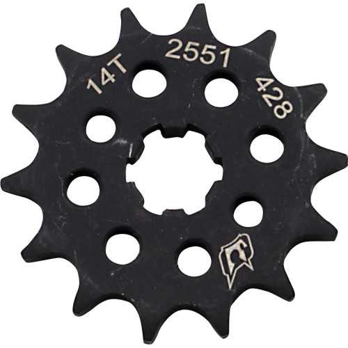 Driven Lightweight 428 Steel Front Sprocket 14 Tooth (2551-428-14T)