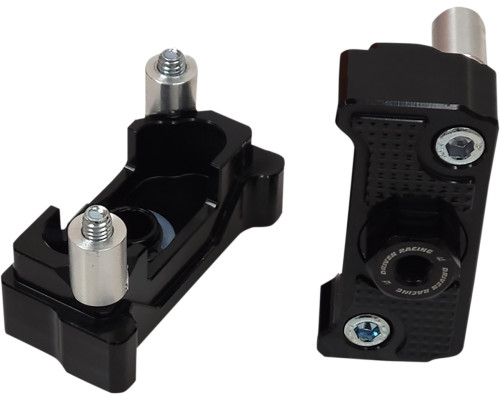 Driven Captive Black Axle Blocks (DRCAX-204BK)