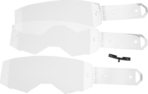 Fly Racing Zone/Zone Pro/Focus Goggle Tear-Offs 3-Pack