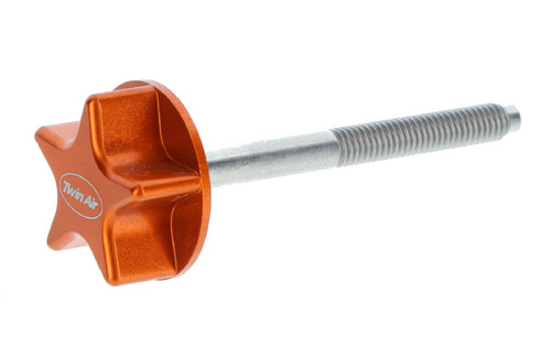 Twin Air Billet Orange Air Filter Bolt (177773)