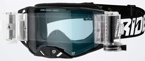 FXR Factory Ride MX Offroad Goggles w/Roll-Offs
