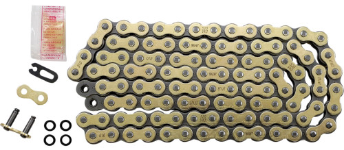 DID 520VX3 X-Ring Gold Chain - 120 Links (M520VX3G120FB)