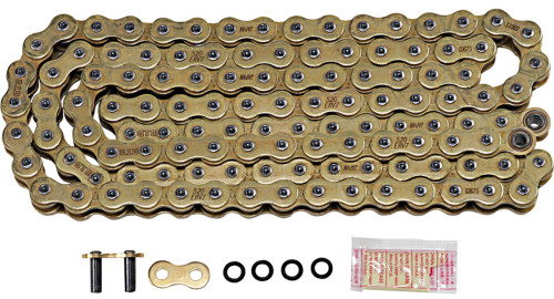 DID 520ERV7 Gold X-Ring Chain 120 Links (520ERV7120ZB)