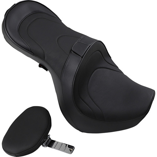 Z1R Low-Profile Touring Seat w/EZ Glide II & Backrest (0810-1722)