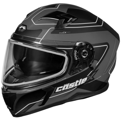 Castle CX390 Atlas Snow Helmet w/Dual Pane Shield