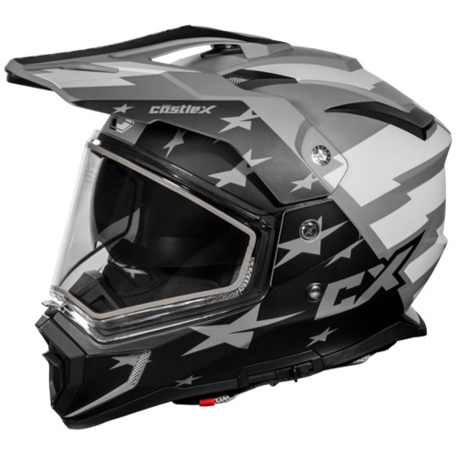 Castle X CX200 Liberty D/S Snow Helmet w/Dual Pane Shield
