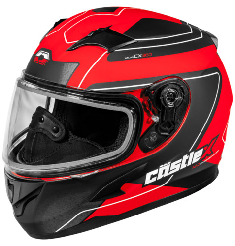 Castle X CX360 Atlas Youth Snow Helmet w/Dual Pane Shield